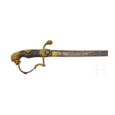General der Kavallerie Gebhard Friedrich von Krosigk (1835&ndash;1904) &ndash; a Presentation Saber from the Guard Hussar Regiment upon his departure as commander in 1883