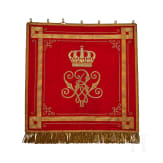 A Prussian Leib Guard Hussar Fanfare Trumpet Banner