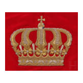 A Prussian Leib Guard Hussar Fanfare Trumpet Banner