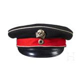 Schirmm&uuml;tze des preu&szlig;ischen 1. Leib-Husaren-Regiments mit Namensbezeichnung &bdquo;Mackensen&ldquo;
