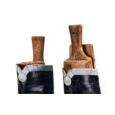 Paar Offiziersstiefel der preu&szlig;ischen 2. Leib-Husaren