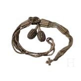 Prinzessin Viktoria Luise von Preu&szlig;en (1892 - 1980) - Schulterst&uuml;cke als Oberst des Leib-Husaren-Rgts., Handschuhe und Sch&auml;rpe
