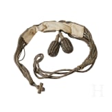 Prinzessin Viktoria Luise von Preu&szlig;en (1892 - 1980) - Schulterst&uuml;cke als Oberst des Leib-Husaren-Rgts., Handschuhe und Sch&auml;rpe