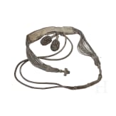 Bandolier und Sch&auml;rpe eines Offiziers der preu&szlig;ischen 2. Totenkopfhusaren
