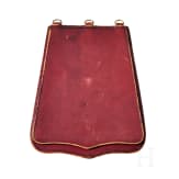 S&auml;beltasche eines Offiziers der preu&szlig;ischen 2. Leib-Husaren (Totenkopfhusaren)