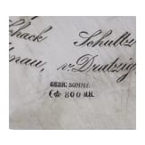 Silberner Geschenkteller des 2. Leib-Husaren-Regiments zum Abschied f&uuml;r Rittmeister De Ball 1889