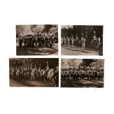 Fotos preu&szlig;ischer Husaren mit &bdquo;Tellgmann&ldquo;-Kennzeichnung
