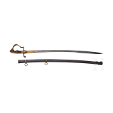 Pr&auml;chtiger preu&szlig;ischer Ehrens&auml;bel des 3. Garde-Ulanen-Regiments 1867 - 1877