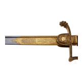 Pr&auml;chtiger preu&szlig;ischer Ehrens&auml;bel des 3. Garde-Ulanen-Regiments 1867 - 1877