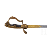 Pr&auml;chtiger preu&szlig;ischer Ehrens&auml;bel des 3. Garde-Ulanen-Regiments 1867 - 1877