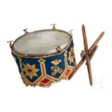 Paukenbehang und Kesselpauke des 2. Garde-Ulanen-Regiments "Kaiserin Alexandra von Russland"
