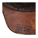 Helm M 1871 f&uuml;r Mannschaften der Feldartillerie, datiert 1876