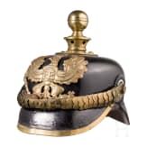 Helm f&uuml;r Mannschaften der Feldartillerie, um 1900