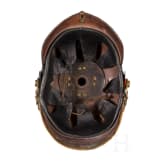 Helm f&uuml;r Mannschaften der Feldartillerie, um 1900