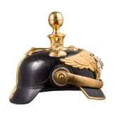 Generalshelm M 1889 in der Trageweise ab 1897 f&uuml;r Generale der Artillerie
