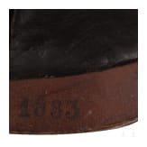 Helm M 1895 f&uuml;r Mannschaften der Pioniere, Trageweise ab 1897