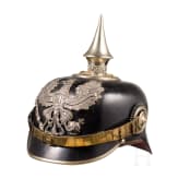Helm f&uuml;r Offiziere der Pioniere, um 1900