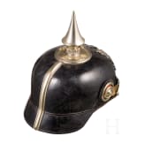Helm f&uuml;r Offiziere der Pioniere, um 1900