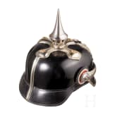 Helm f&uuml;r Milit&auml;rbeamte im Offiziersrang, um 1900