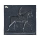Vier Metallreliefs mit dem Bildnis Friedrichs des Gro&szlig;en, 20. Jhdt.