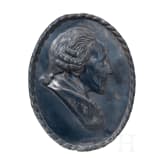 Vier Metallreliefs mit dem Bildnis Friedrichs des Gro&szlig;en, 20. Jhdt.