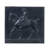 Vier Metallreliefs mit dem Bildnis Friedrichs des Gro&szlig;en, 20. Jhdt.