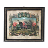Sammlung von neun unterschiedlichen Reservistenbildern zwischen den Jahren 1901 - 1907.