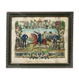 Sammlung von neun unterschiedlichen Reservistenbildern zwischen den Jahren 1901 - 1907.