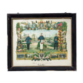 Sammlung von neun unterschiedlichen Reservistenbildern zwischen den Jahren 1901 - 1907.