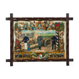 Sammlung von zehn Reservistenbildern aus den Jahren 1891 - 1917
