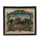Sammlung von zehn Reservistenbildern aus den Jahren 1891 - 1917