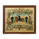 Sammlung von zehn Reservistenbildern aus den Jahren 1891 - 1917