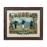 Sammlung von zehn Reservistenbildern aus den Jahren 1891 - 1917