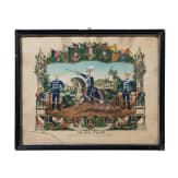 Sammlung von zehn Reservistenbildern aus den Jahren 1891 - 1917