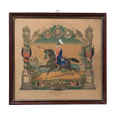 Gruppe von zehn verschiedenen Reservistenbildern zwischen 1896 - 1909.