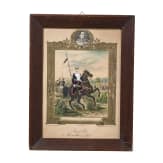 Kleine Sammlung von elf fr&uuml;hen Reservistenbildern, zwischen 1841 - 1882