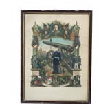 Kleine Sammlung von elf fr&uuml;hen Reservistenbildern, zwischen 1841 - 1882