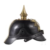 Helm M 1887 f&uuml;r s&auml;chsische Fu&szlig;truppen