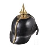 Helm M 1887 f&uuml;r s&auml;chsische Fu&szlig;truppen