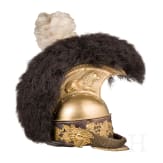 Raupenhelm M 1810 f&uuml;r Offiziere der K&ouml;niglich-S&auml;chsischen Garde du Corps
