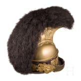 Raupenhelm M 1810 f&uuml;r Offiziere der K&ouml;niglich-S&auml;chsischen Garde du Corps