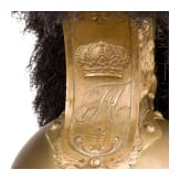 Raupenhelm M 1810 f&uuml;r Offiziere der K&ouml;niglich-S&auml;chsischen Garde du Corps