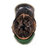 Helm M 1876 f&uuml;r Mannschaften des Garde-Reiter-Regiments oder des Karabinier-Regiments
