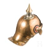 Helm M 1876 f&uuml;r Mannschaften des Garde-Reiter-Regiments oder des Karabinier-Regiments