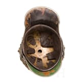 Helm M 1904 f&uuml;r Mannschaften im K&ouml;niglich S&auml;chsischen Karabinier-Regiment (2. Schweres Regiment)