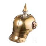Helm M 1904 f&uuml;r Mannschaften im K&ouml;niglich S&auml;chsischen Karabinier-Regiment (2. Schweres Regiment)