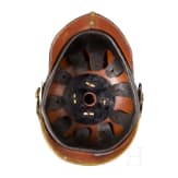 Helm f&uuml;r Mannschaften der K&ouml;niglich S&auml;chsischen Feldartillerie, datiert 1905