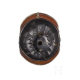 Helm f&uuml;r uniformierte Beamte der Stadt Leipzig um 1910