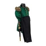 Uniform f&uuml;r h&ouml;here Forstbeamte im K&ouml;nigreich Sachsen, um 1910