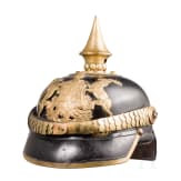 Helm f&uuml;r Mannschaften der berittenen Truppen, um 1890